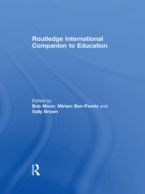 cover image of Routledge International Companion to Education